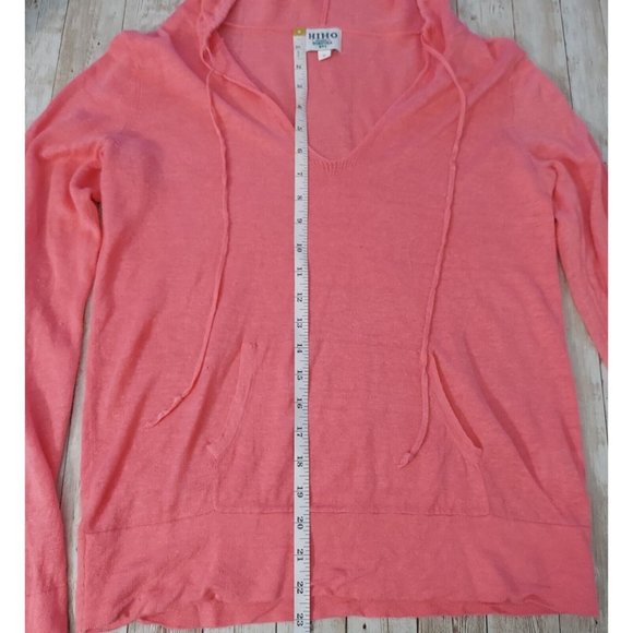 Hiho Beach Linen Hoodie Women's Size Medium w/flaws - Picture 4 of 12